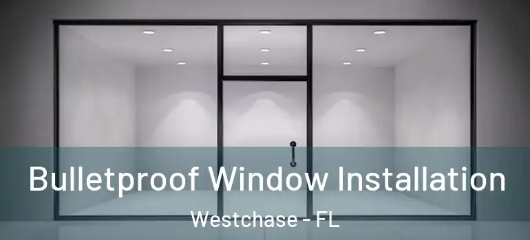  Bulletproof Window Installation Westchase - FL