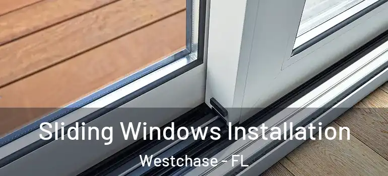  Sliding Windows Installation Westchase - FL
