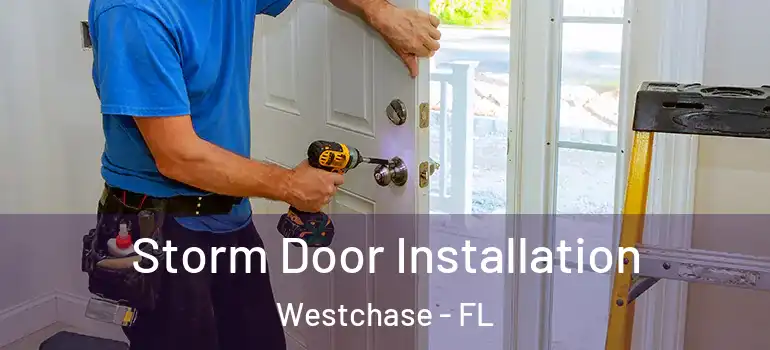  Storm Door Installation Westchase - FL